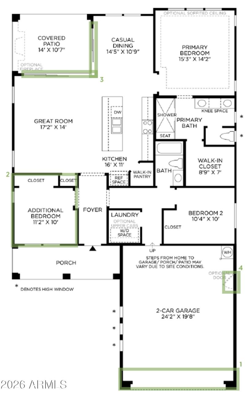 Del Ray Craftsman Floorplan