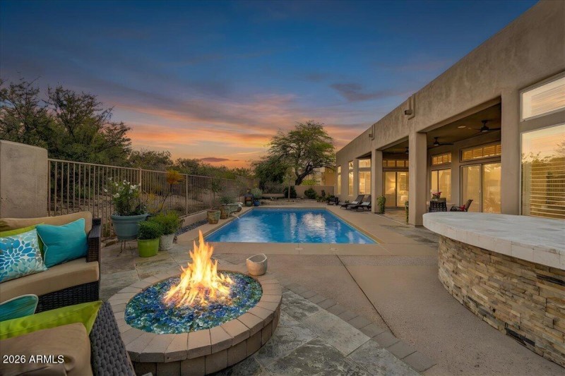 41-Exterior Back-Twilight