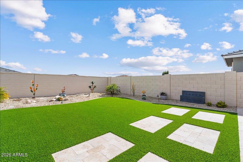 Easy Landscape backyard