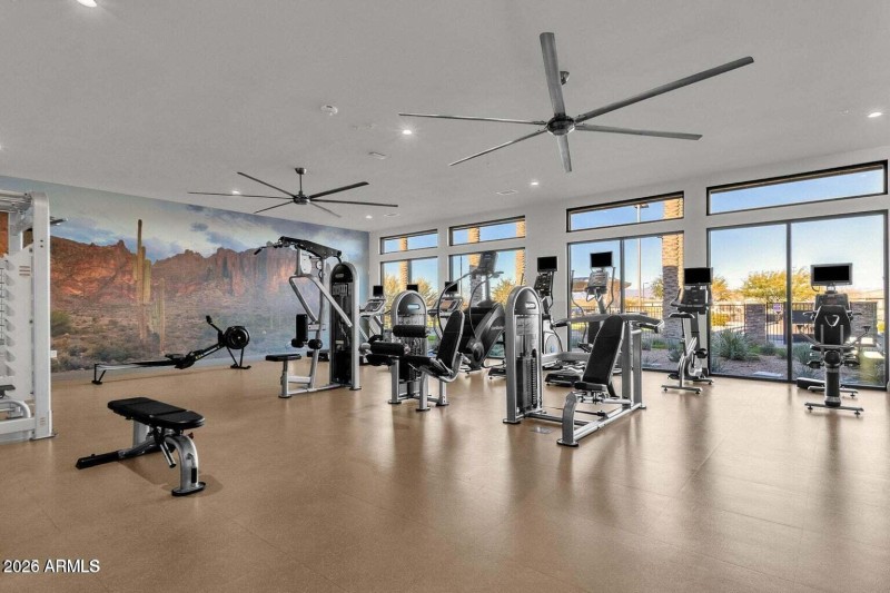 exercise room