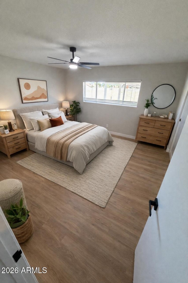 Master Bedroom Virtually Staged