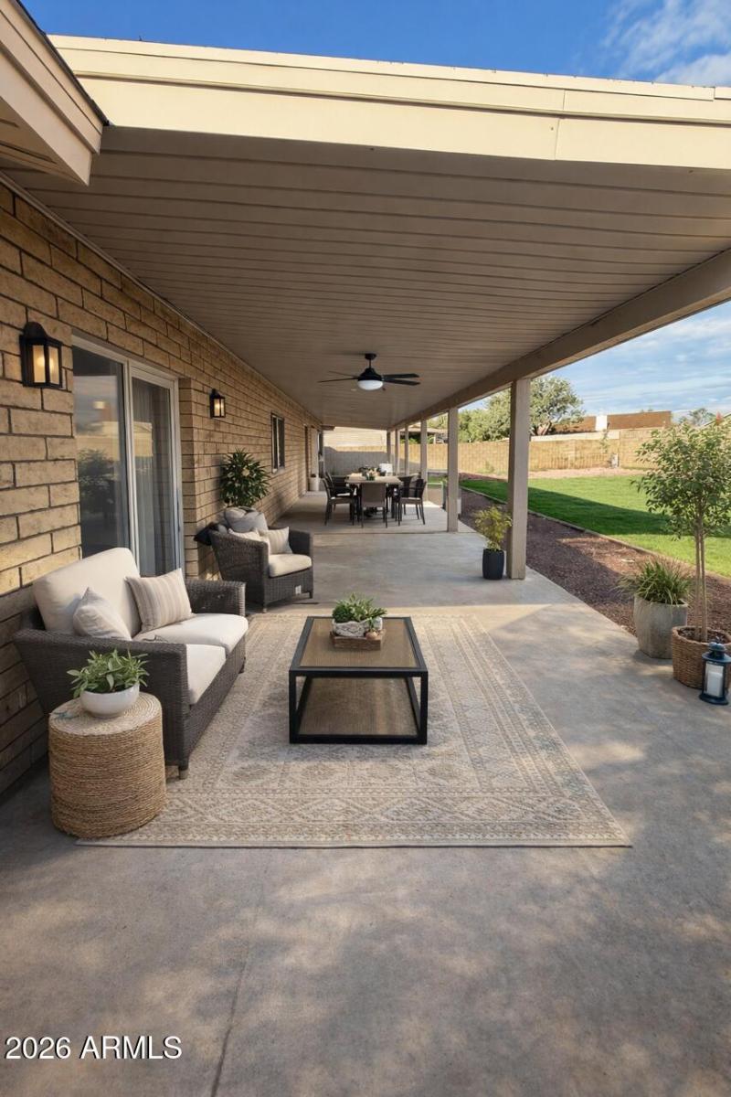 PATIO VIRTUALLY STAGED