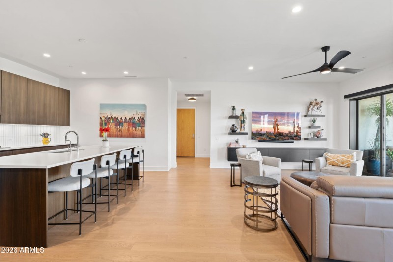 Great Room with Terrace Access