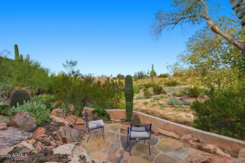 Flagstone Sitting Area