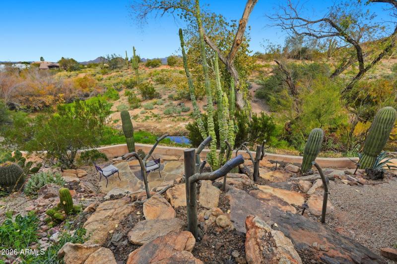 Flagstone Sitting Area
