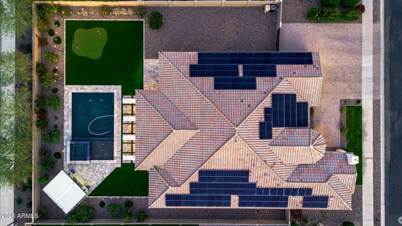 7626 W Monte Lindo DRONE TWILIGHT-19