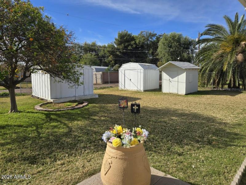 All storage sheds stay