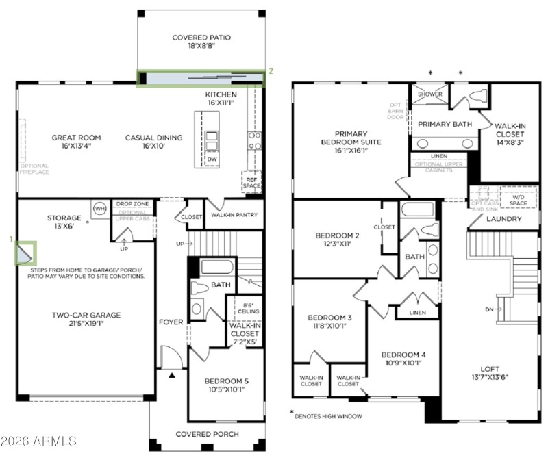 Kenly Contemporary Farmhouse Floorplan