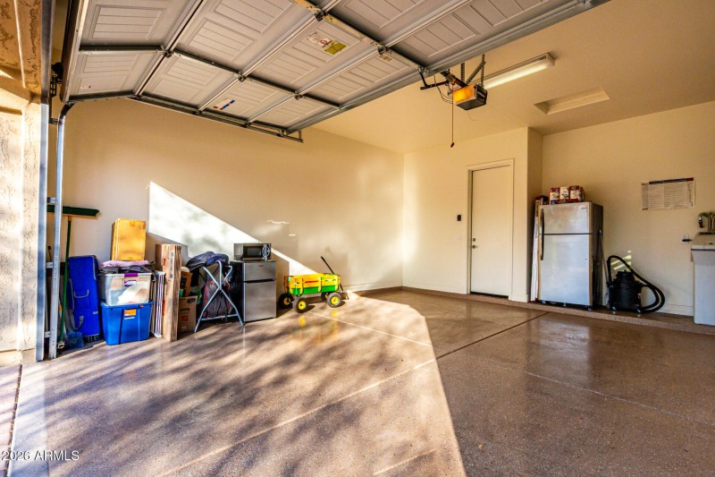 ONE of TWO 2-car garages!