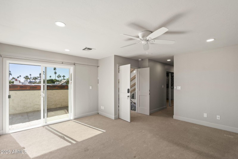 Primary Suite w/ Private Balcony