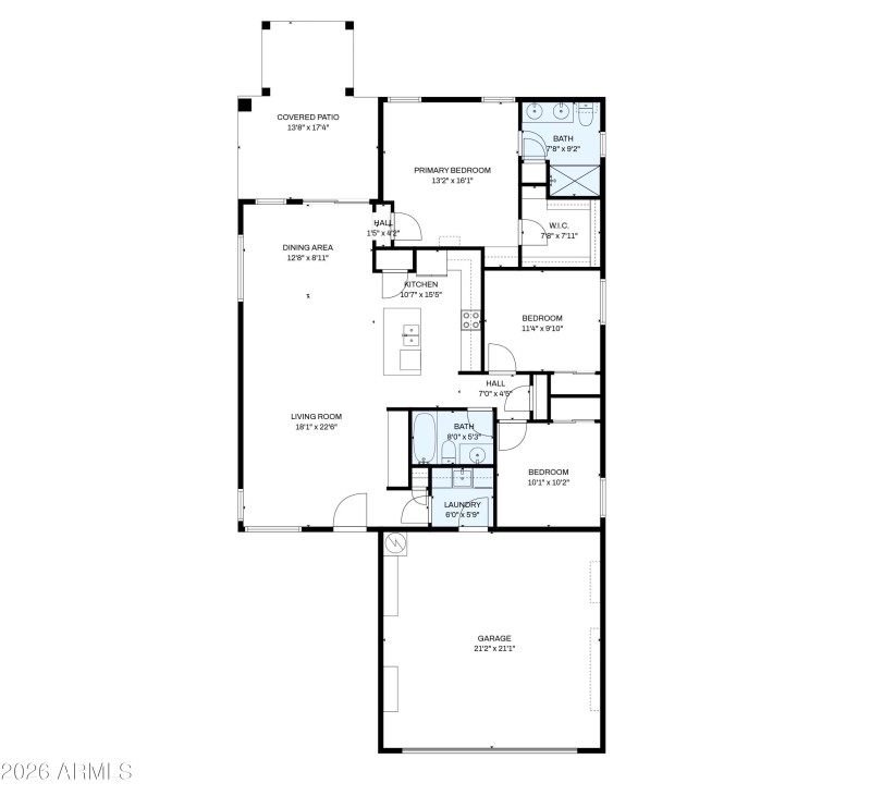 915 Desert Seasons - Floorplan