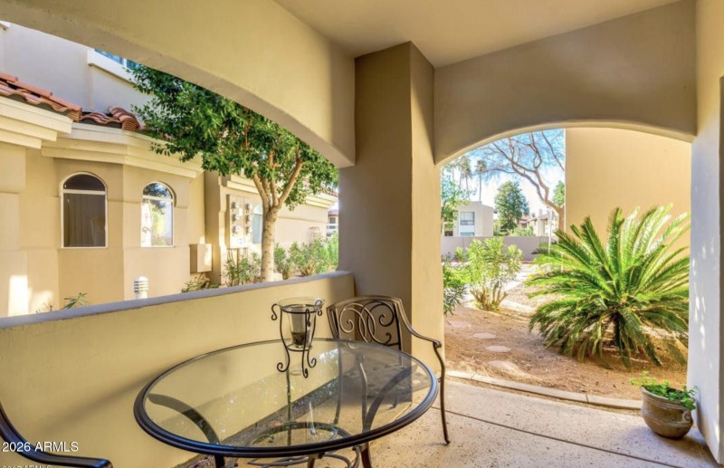 Cozy Patio off Living Area