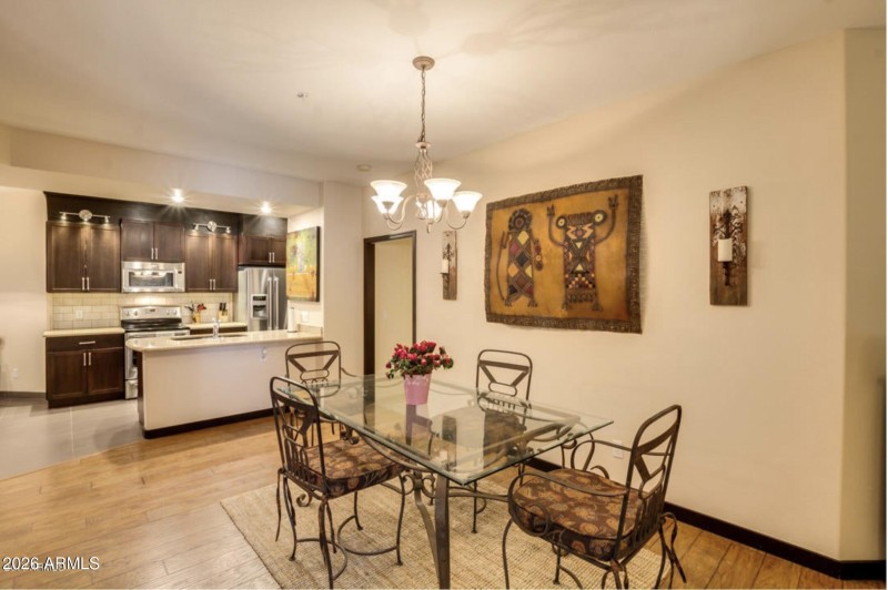 Kitchen and Dining Area