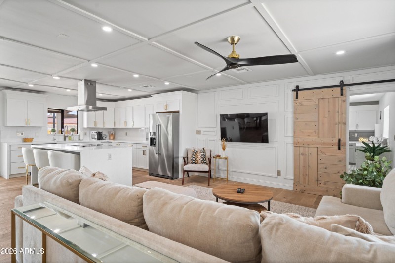 Living Room to Kitchen