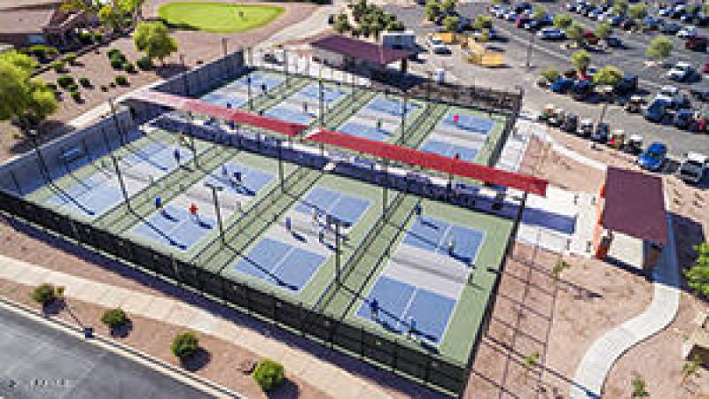 3 Pickle Ball Courts