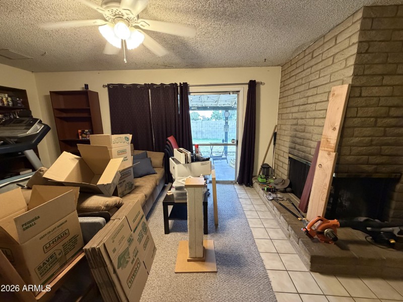 Wood Burning Fireplace