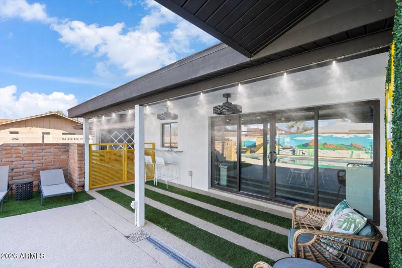 Covered Patio - Mister Rendering