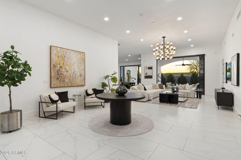 Grand Entry & Living Space