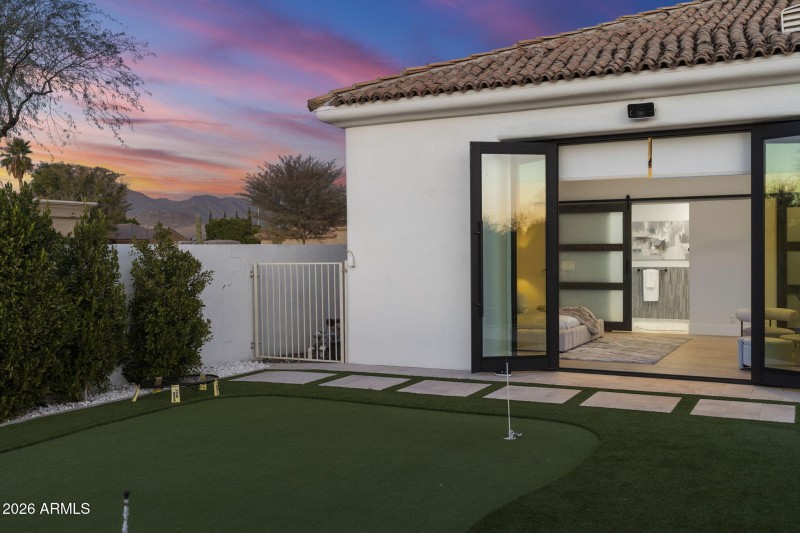 Expansive Covered Patio Living