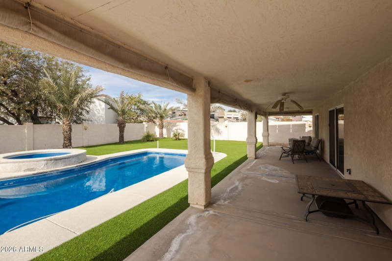 Full House Width Patio