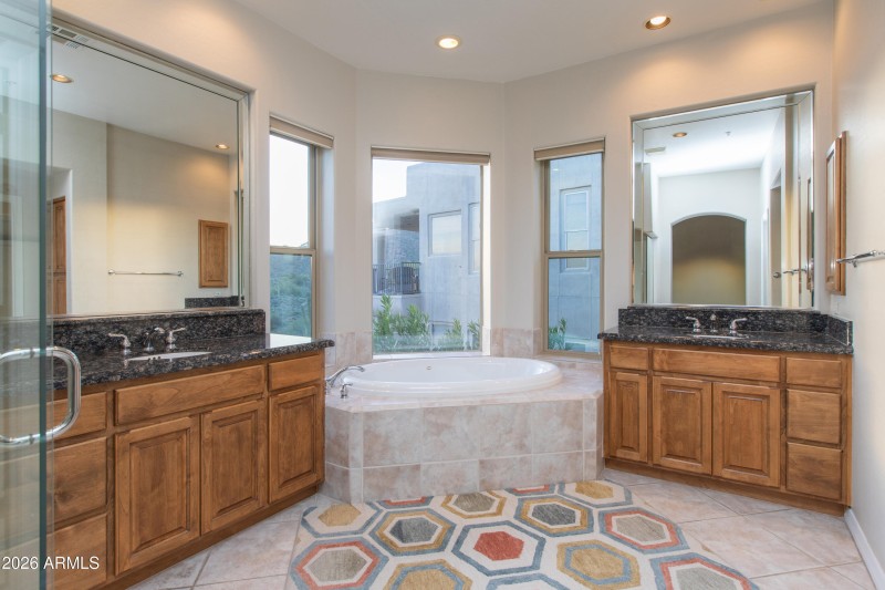 Spa-Like Retreat with Split Vanities