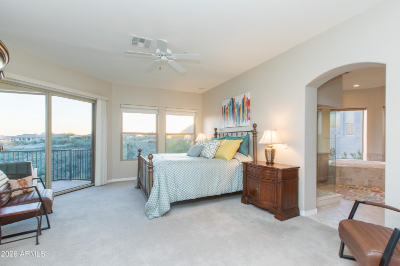 Primary Retreat with Balcony