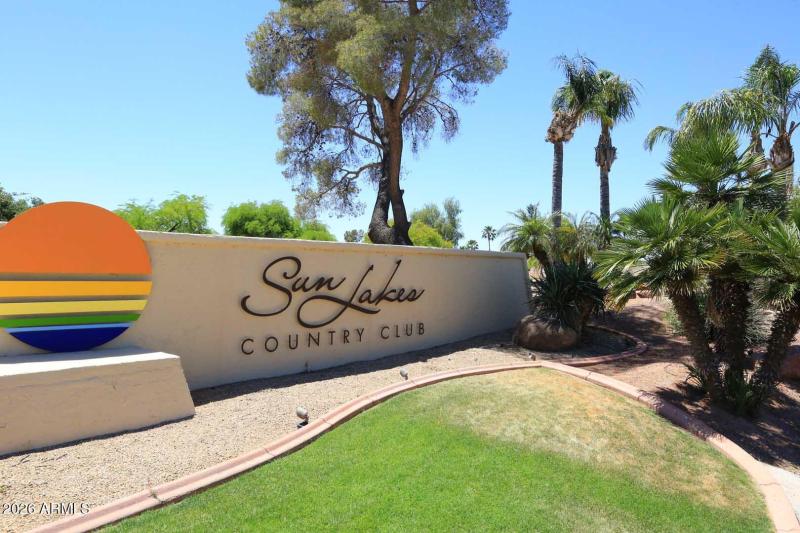 Sun Lakes Country Club-Sign