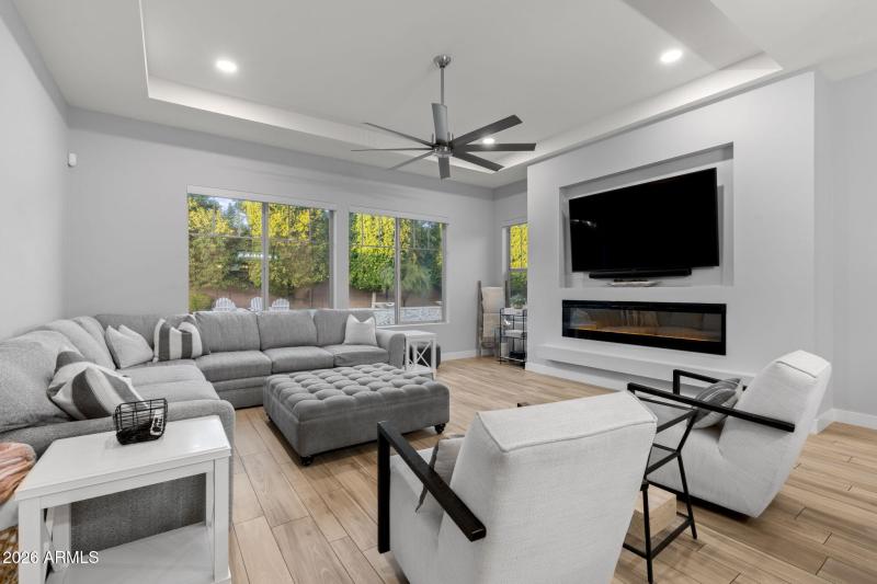 2052 E Crescent Great Room + Fireplace