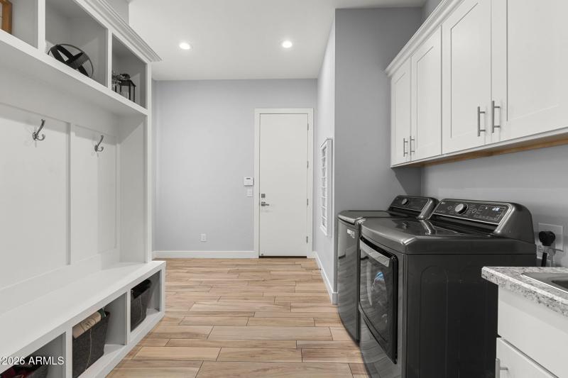 Laundry Room + Mudroom