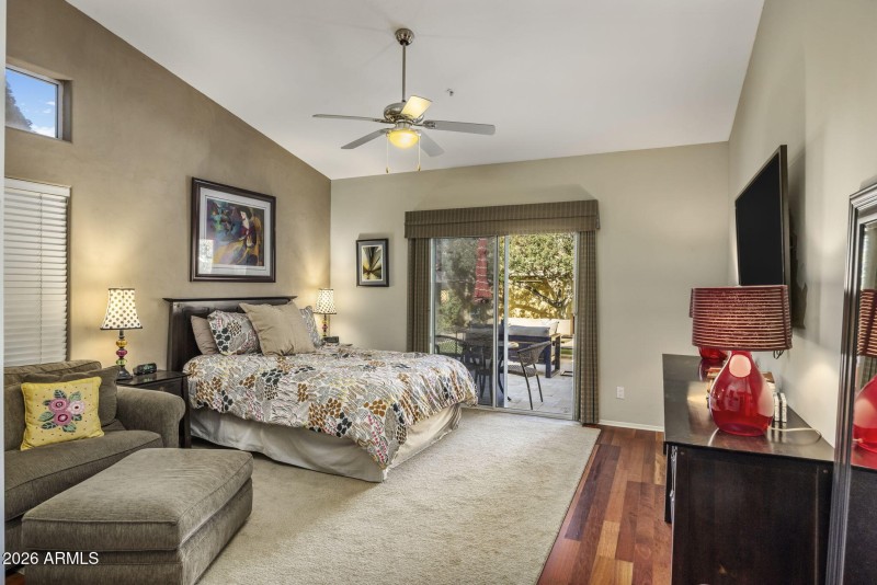 Primary w/access to Backyard