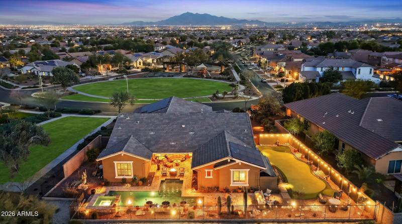 Twilight Drone Images