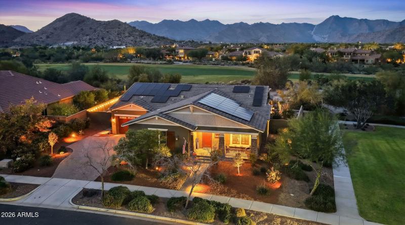 Twilight Drone Images