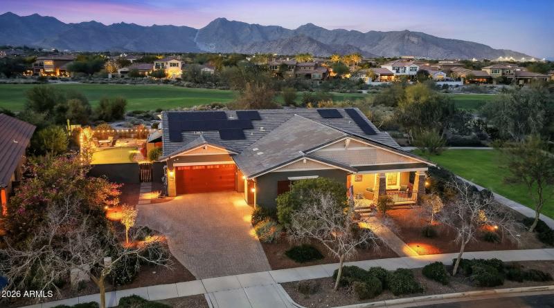 Twilight Drone Images