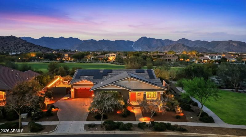 Twilight Drone Images