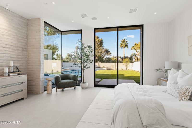 PRIMARY BDRM - VIEW TO BACKYARD