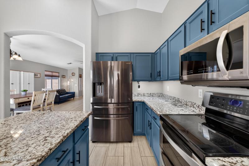 Stainless Steel appliances!