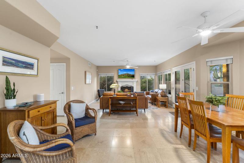 Great room for family gatherings