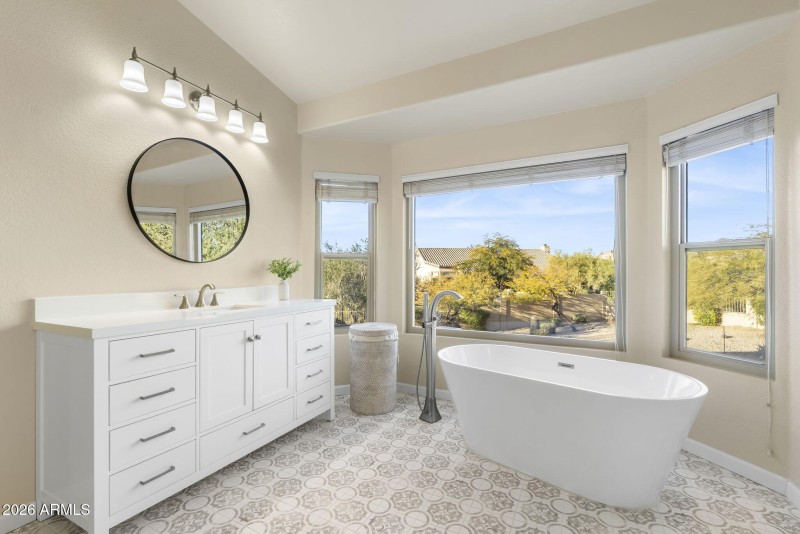 Primary ensuite bath views