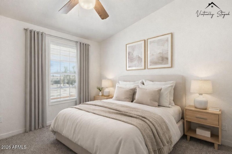 Bedroom 2 Virtually Staged