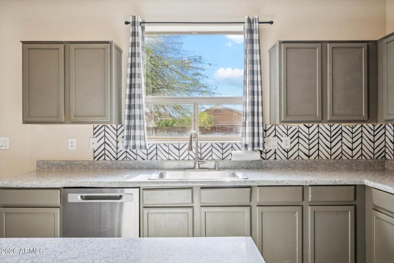 Views of the backyard