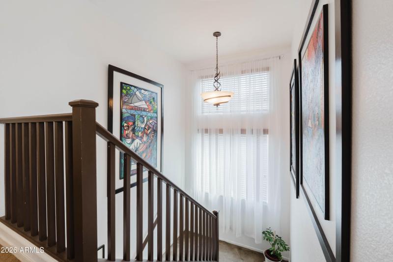 High Ceiling Stairways