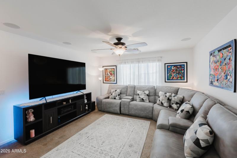 Movie and Gaming Loft Area