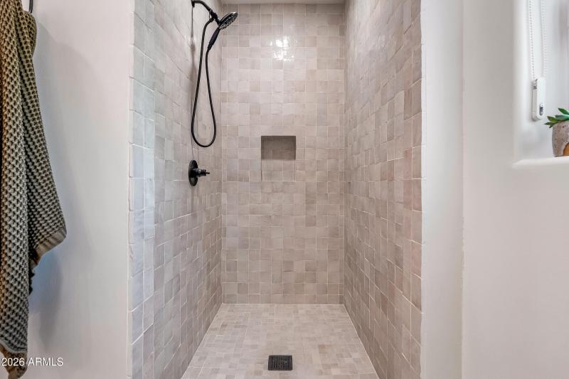 Shower in bathroom 2