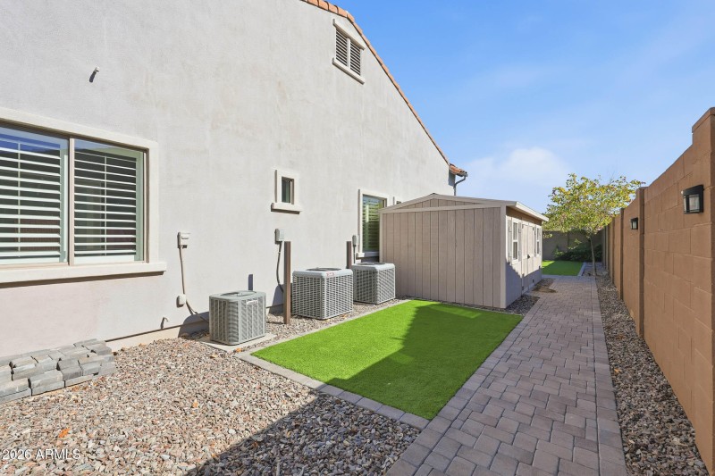 Side Yard With Extra Storage