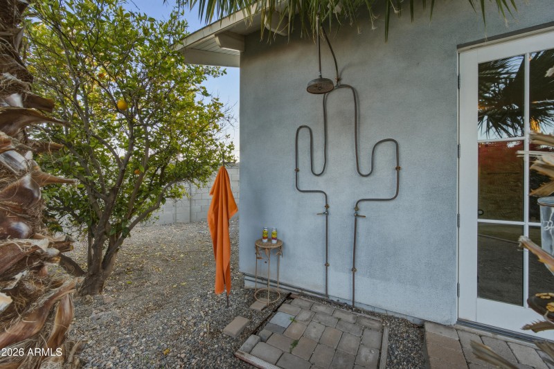 Backyard Shower