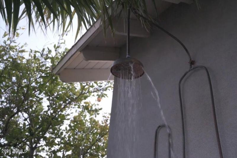 Backyard Shower