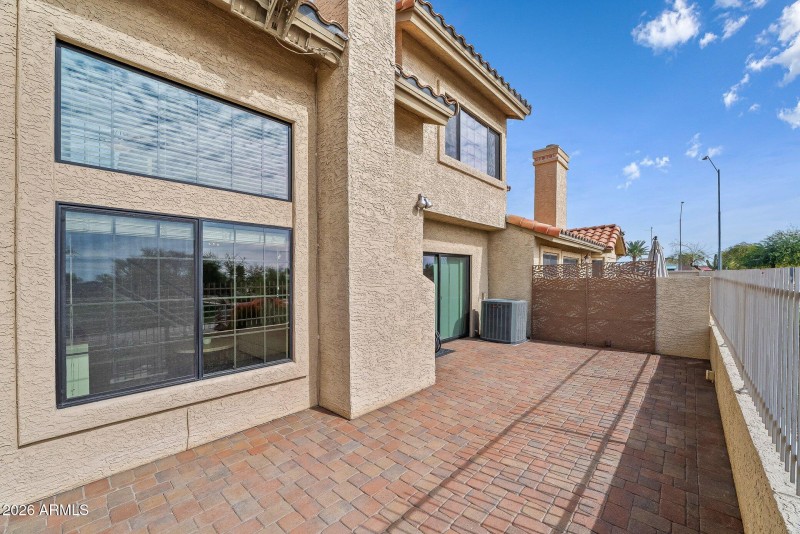 Upgraded Pavered Patio