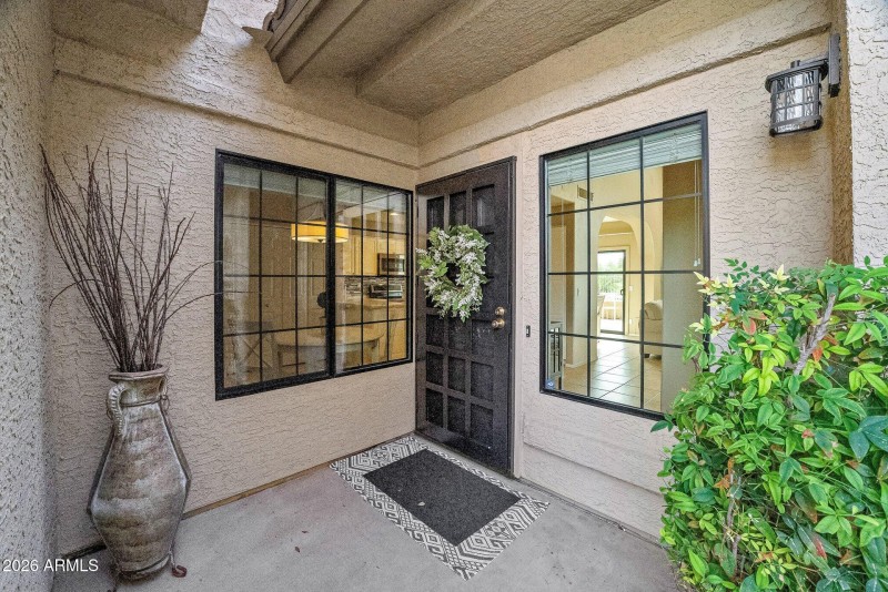 Welcoming Modern Front Security Door