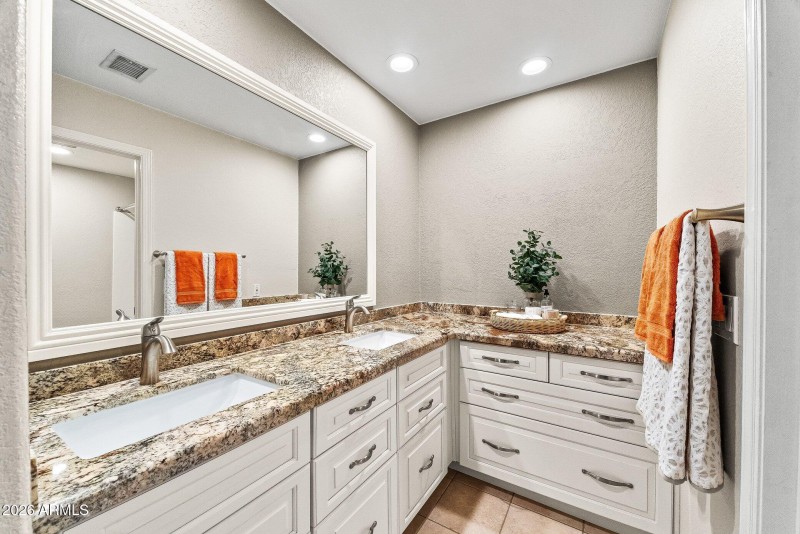 Master Bath Dual Vanity