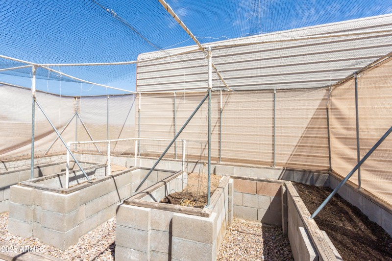 Covered Raised Garden Beds